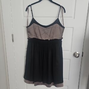 BCBGeneration Black and Taupe Dress